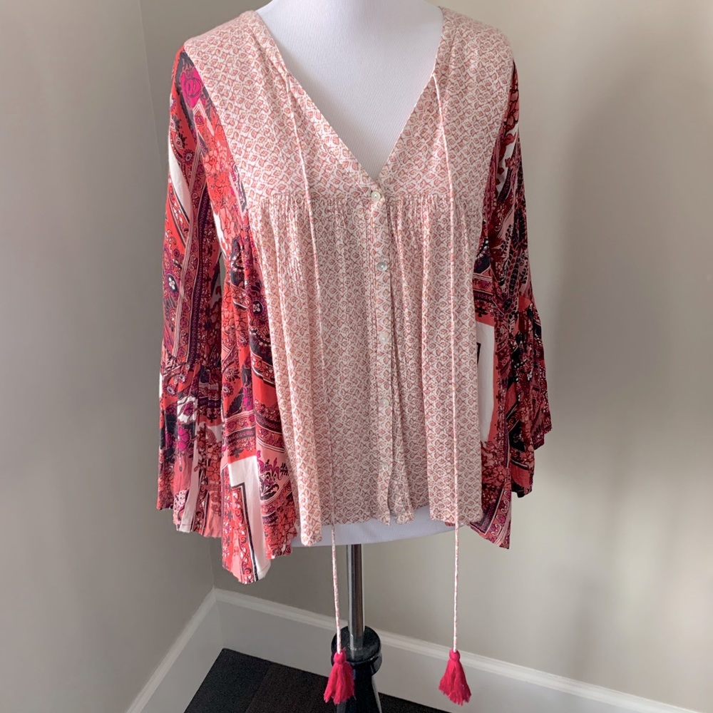 Vintage women’s boho top